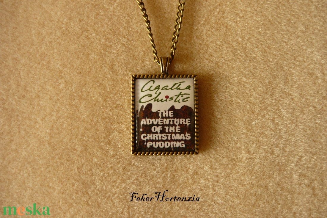 Agatha Christie: A karácsonyi puding (nyaklánc, bronz) - ékszer - nyaklánc - medálos nyaklánc - Meska.hu Agatha Christie: A karácsonyi puding (nyaklánc, bronz) - ékszer - nyaklánc - medálos nyaklánc - Meska.hu