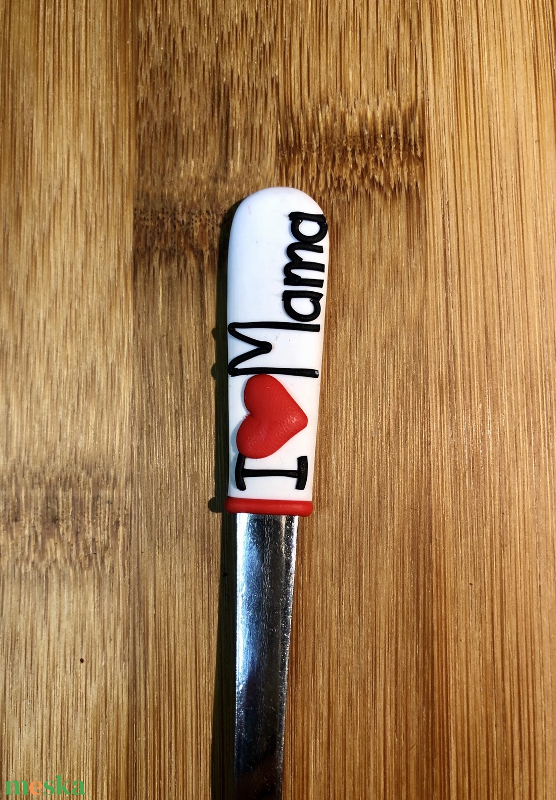 I love Mama kiskanál - otthon & életmód - konyhafelszerelés, tálalás - tálalás - kanál & villa - Meska.hu I love Mama kiskanál - otthon & életmód - konyhafelszerelés, tálalás - tálalás - kanál & villa - Meska.hu