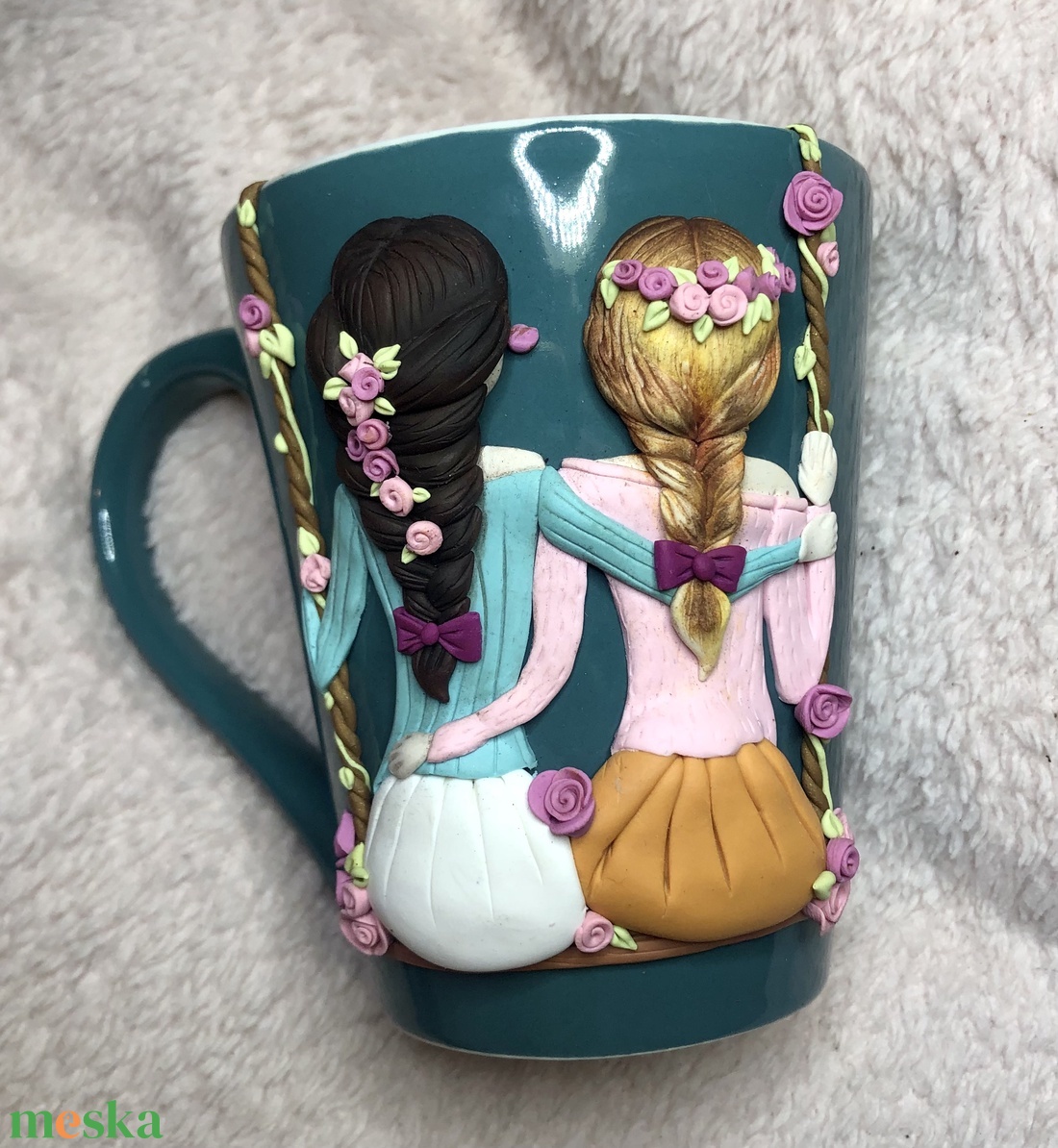 Legjobb barátnő bögre  - otthon & életmód - konyhafelszerelés, tálalás - tálalás - bögre & csésze - Meska.hu