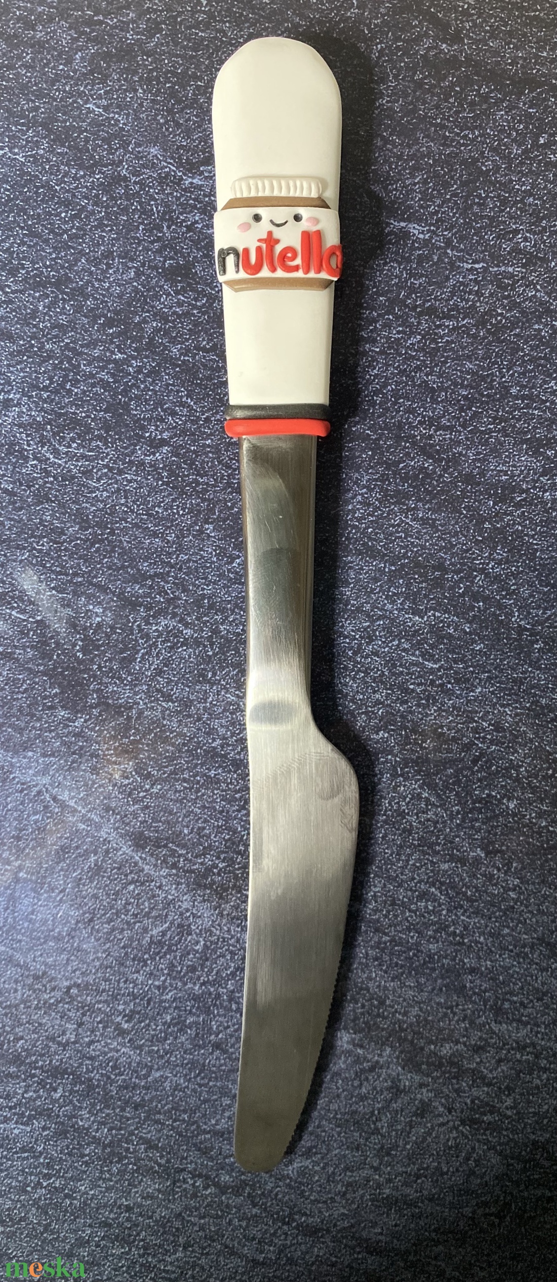 Nutellás kés - otthon & életmód - konyhafelszerelés, tálalás - tálalás - kanál & villa - Meska.hu