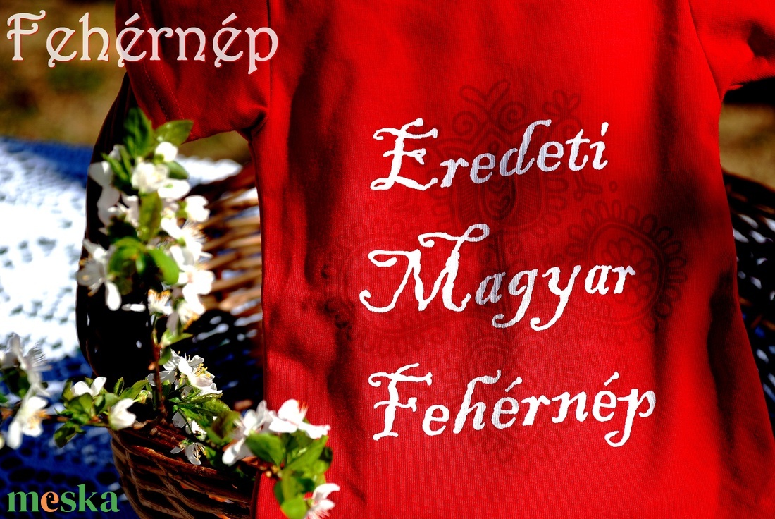 Eredeti Magyar Fehérnép bodri piros RU - ruha & divat - babaruha & gyerekruha - body - Meska.hu Eredeti Magyar Fehérnép bodri piros RU - ruha & divat - babaruha & gyerekruha - body - Meska.hu