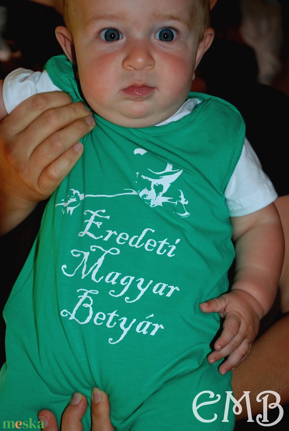 Eredeti Magyar Betyár rugdalózó - zöld - ruha & divat - babaruha & gyerekruha - body - Meska.hu Eredeti Magyar Betyár rugdalózó - zöld - ruha & divat - babaruha & gyerekruha - body - Meska.hu