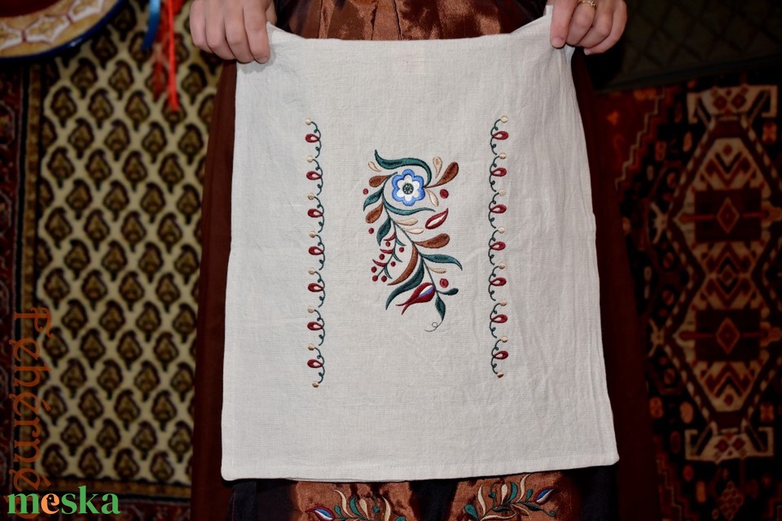 Fehérnép zalai cekkere - táska & tok - bevásárlás & shopper táska - shopper, textiltáska, szatyor - Meska.hu Fehérnép zalai cekkere - táska & tok - bevásárlás & shopper táska - shopper, textiltáska, szatyor - Meska.hu