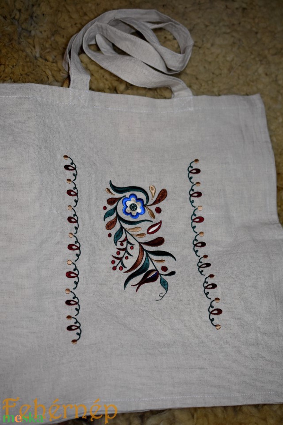 Fehérnép zalai cekkere - táska & tok - bevásárlás & shopper táska - shopper, textiltáska, szatyor - Meska.hu Fehérnép zalai cekkere - táska & tok - bevásárlás & shopper táska - shopper, textiltáska, szatyor - Meska.hu