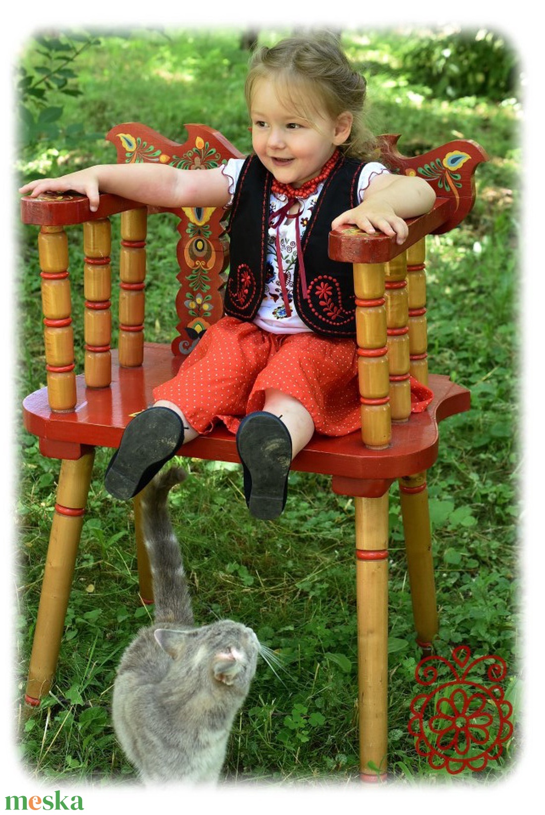 Cifra Palota mellényke - ruha & divat - babaruha & gyerekruha - gyerek mellény - Meska.hu
