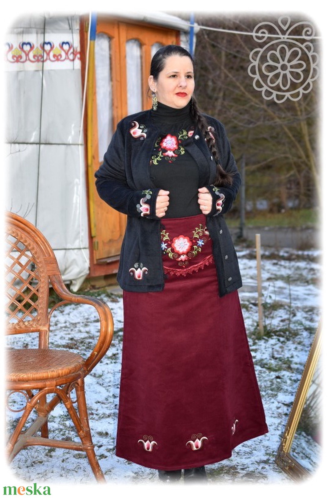 Garbó � KUN (fekete) - ruha & divat - női ruha - pulóver - Meska.hu