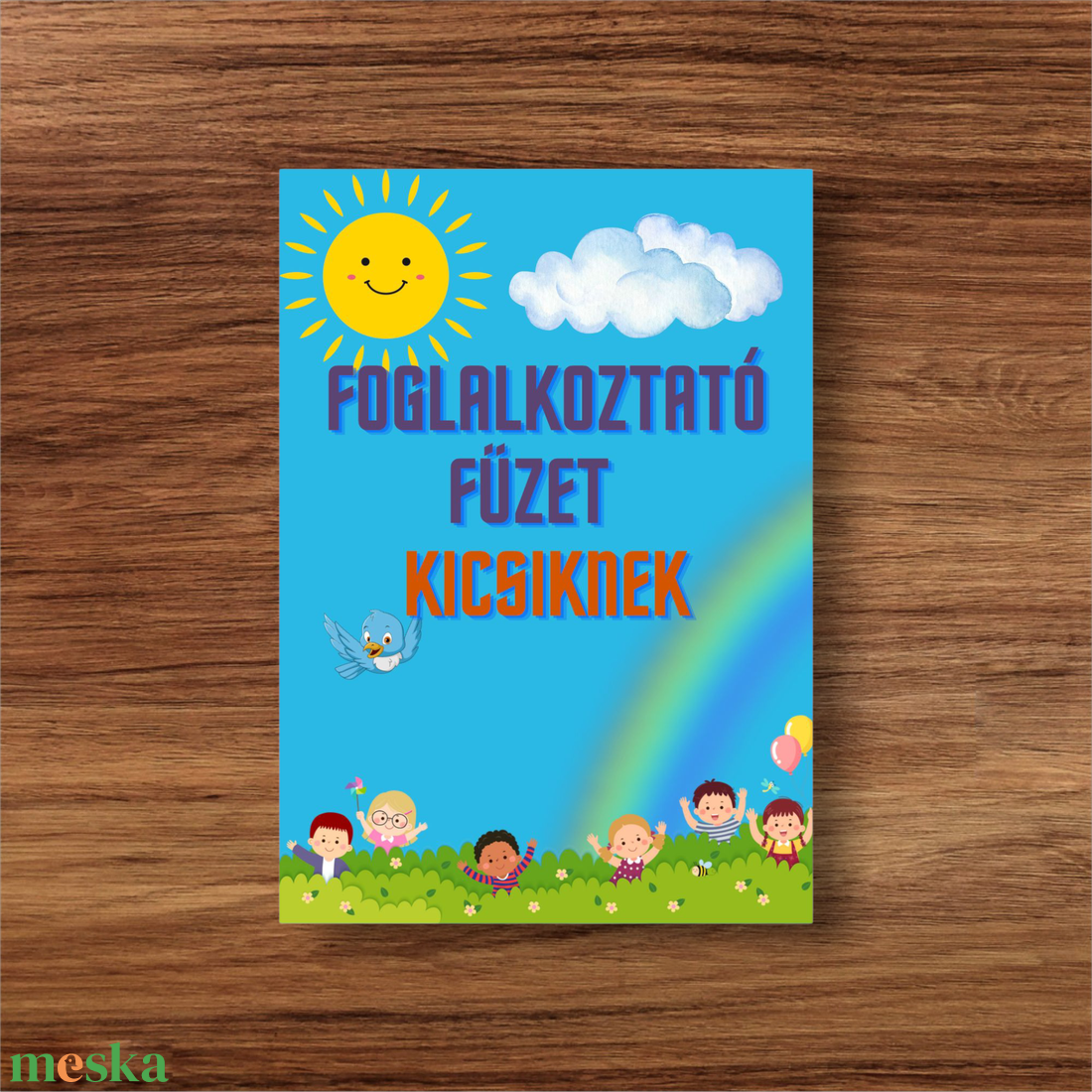 Foglalkoztató füzet kicsiknek (3-5 éveseknek) - játék & sport - készségfejlesztő és logikai játék - oktató játékok - Meska.hu