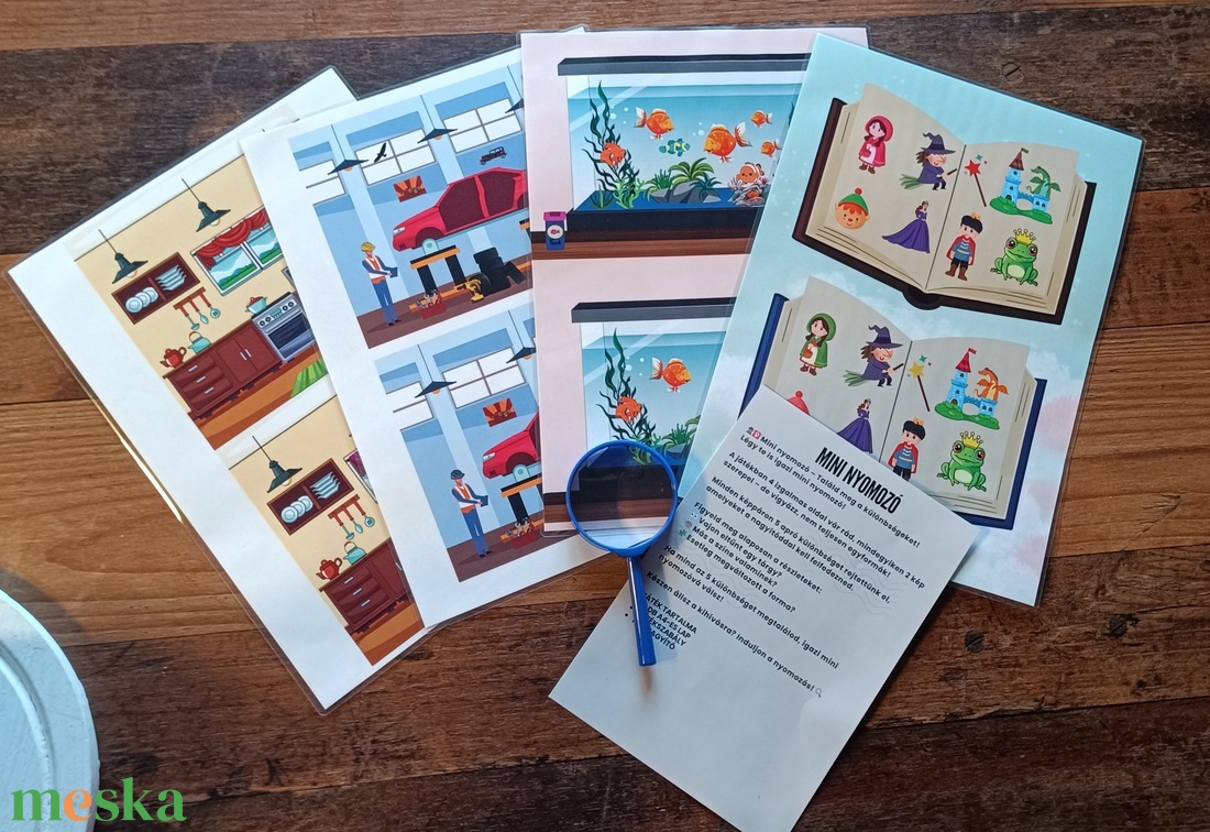 Játékbox - játék & sport - készségfejlesztő és logikai játék - memória játékok - Meska.hu