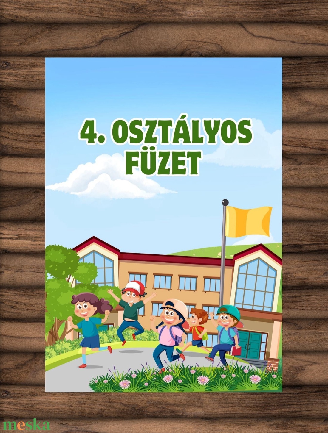 4. osztályos füzet  - művészet - grafika & illusztráció - digitális - Meska.hu