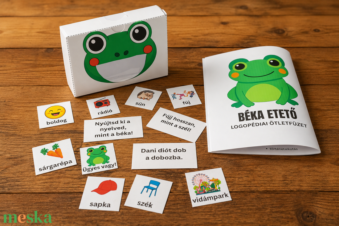 Logopédiai és beszédfejlesztő játék - művészet - grafika & illusztráció - digitális - Meska.hu