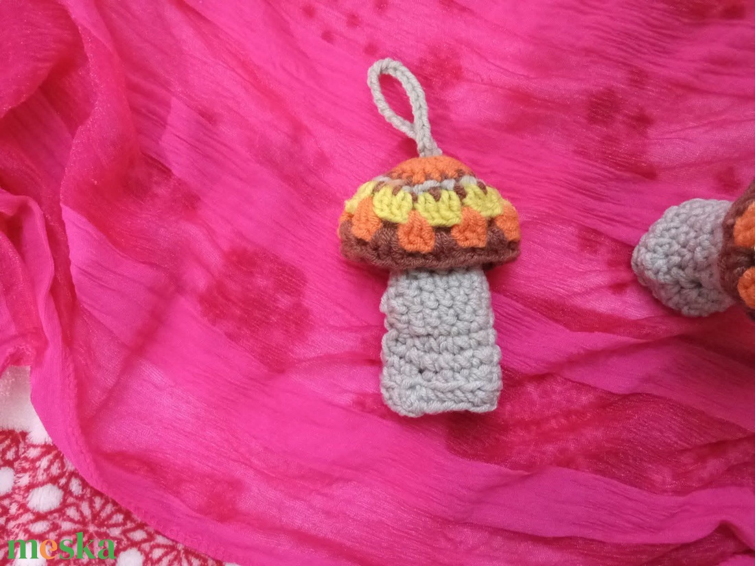 Gomba dîsz - táska & tok - kulcstartó & táskadísz - kulcstartó - Meska.hu