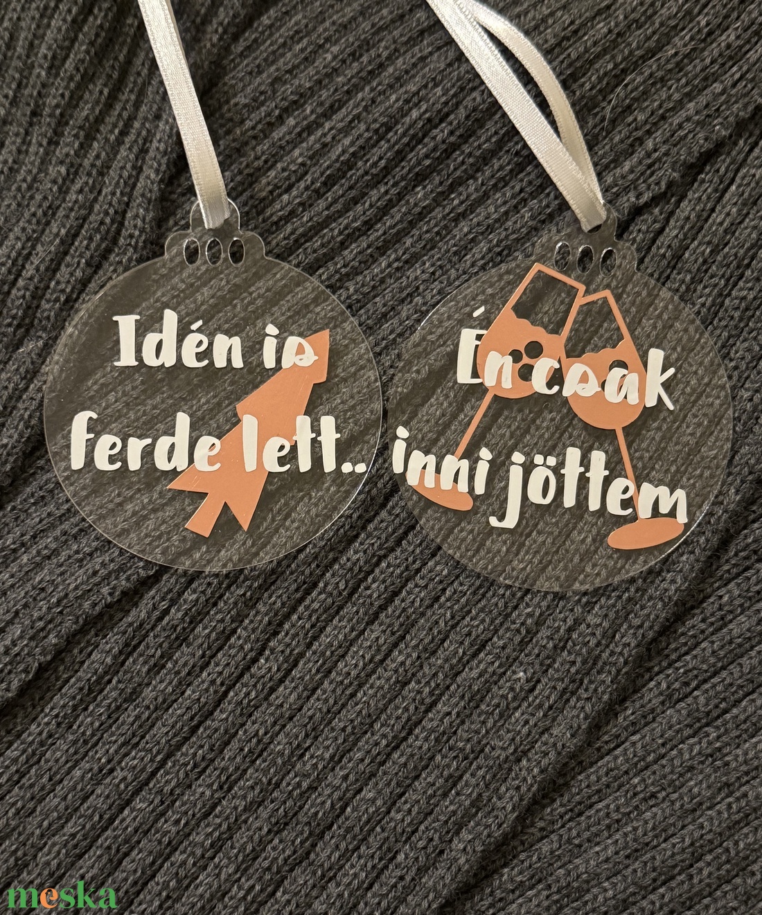 Névre szóló karácsonyfadísz - karácsony - karácsonyi lakásdekoráció - karácsonyfadíszek - Meska.hu