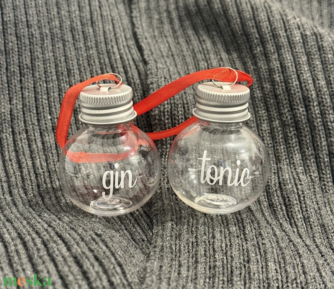 Itallal tölthető karácsonyfadísz - karácsony - karácsonyi lakásdekoráció - karácsonyfadíszek - Meska.hu