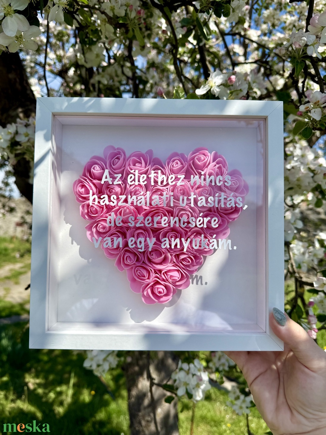 Anyák napi 3D képkeret - otthon & életmód - dekoráció - kép & falikép - 3d képek - Meska.hu