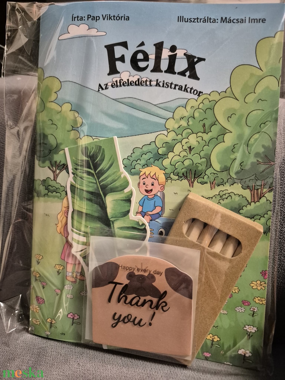 Félix, az elfeledett kistraktor - könyv & zene - könyv - Meska.hu