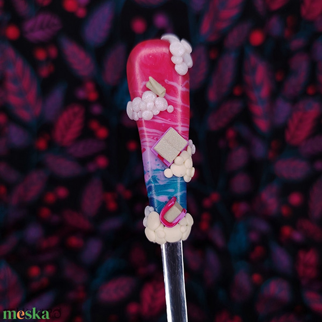 Könyvmoly teáskanál - otthon & életmód - konyhafelszerelés, tálalás - tálalás - kanál & villa - Meska.hu