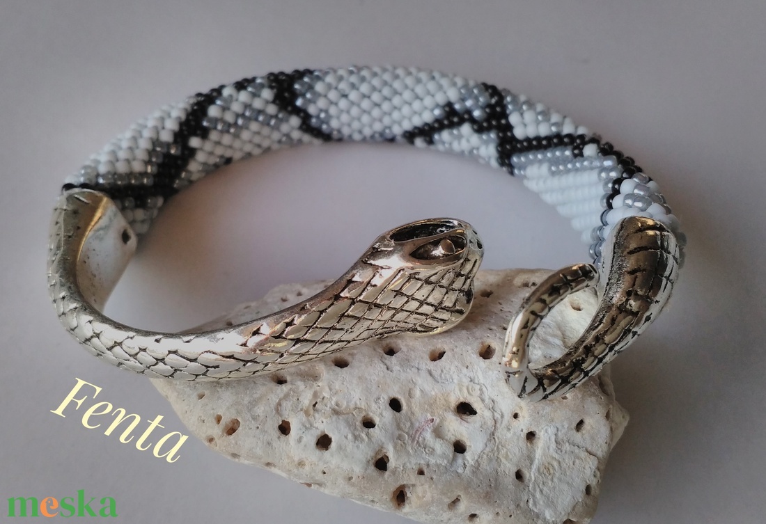 kígyó karkötő -  - Meska.hu