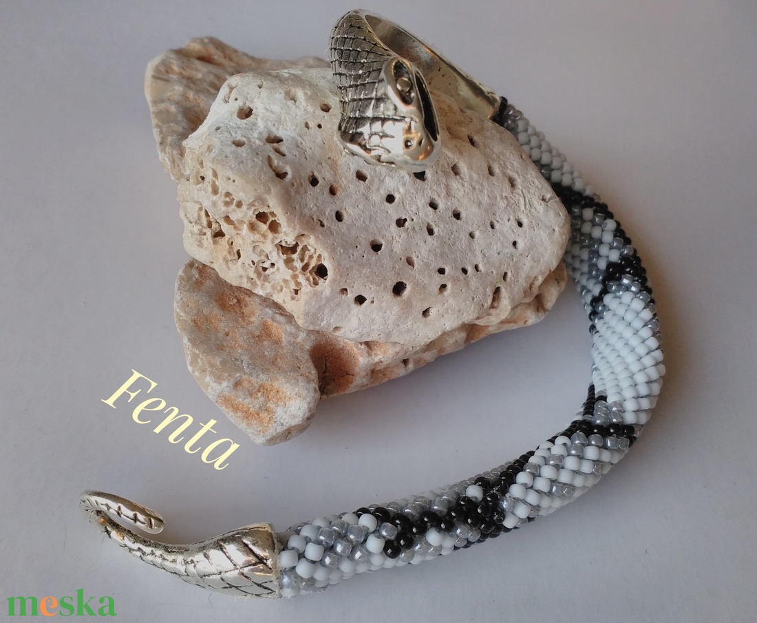 kígyó karkötő -  - Meska.hu