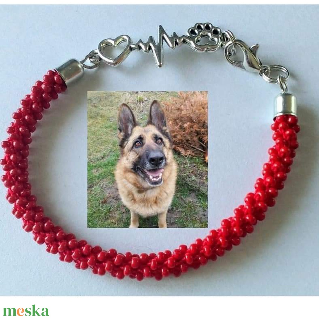 kutyaimádóknak karkötő - ékszer - karkötő - gyöngyös karkötő - Meska.hu kutyaimádóknak karkötő - ékszer - karkötő - gyöngyös karkötő - Meska.hu