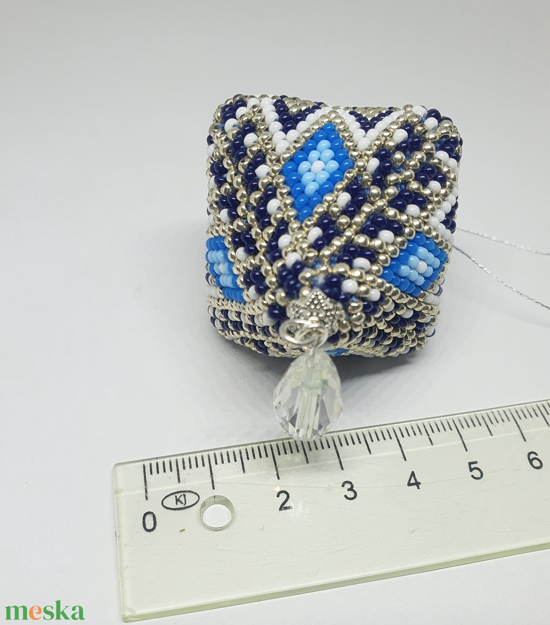 oktaéder karácsonyi dísz - karácsony - karácsonyi lakásdekoráció - karácsonyi manók, figurák - Meska.hu