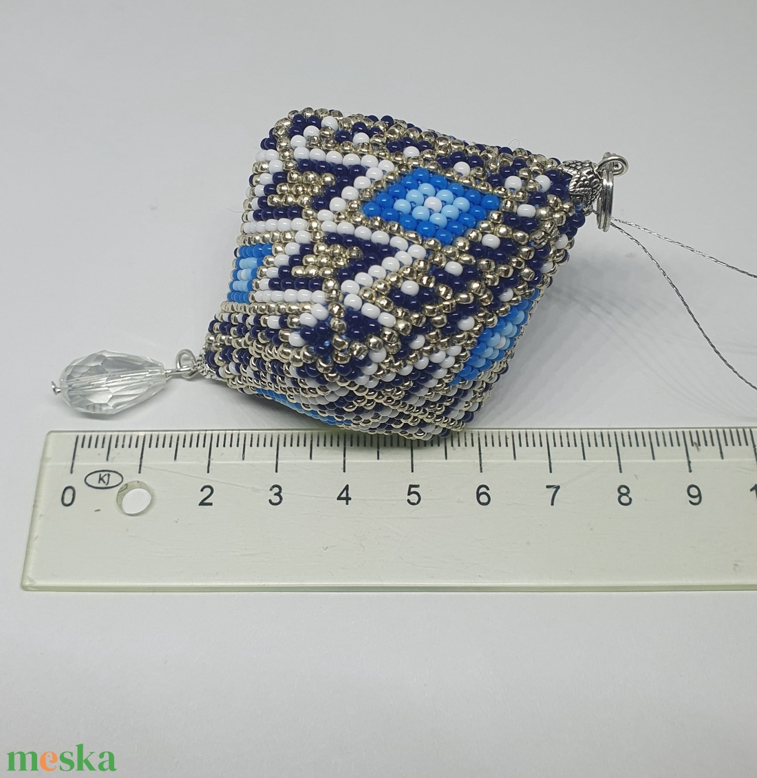 oktaéder karácsonyi dísz - karácsony - karácsonyi lakásdekoráció - karácsonyi manók, figurák - Meska.hu