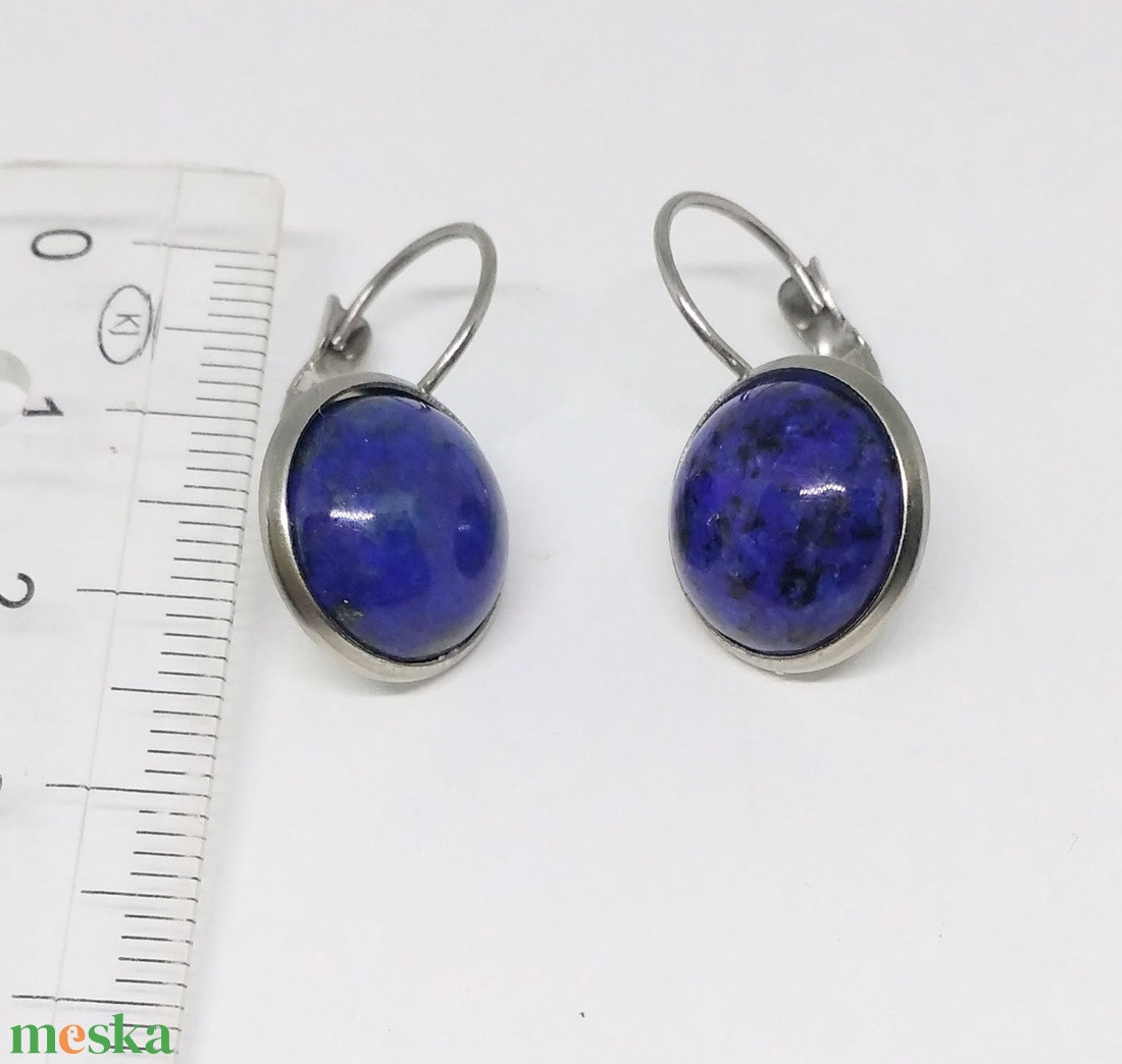 Lapis Lazuli fülbevaló - ékszer - fülbevaló - lógó fülbevaló - Meska.hu Lapis Lazuli fülbevaló - ékszer - fülbevaló - lógó fülbevaló - Meska.hu