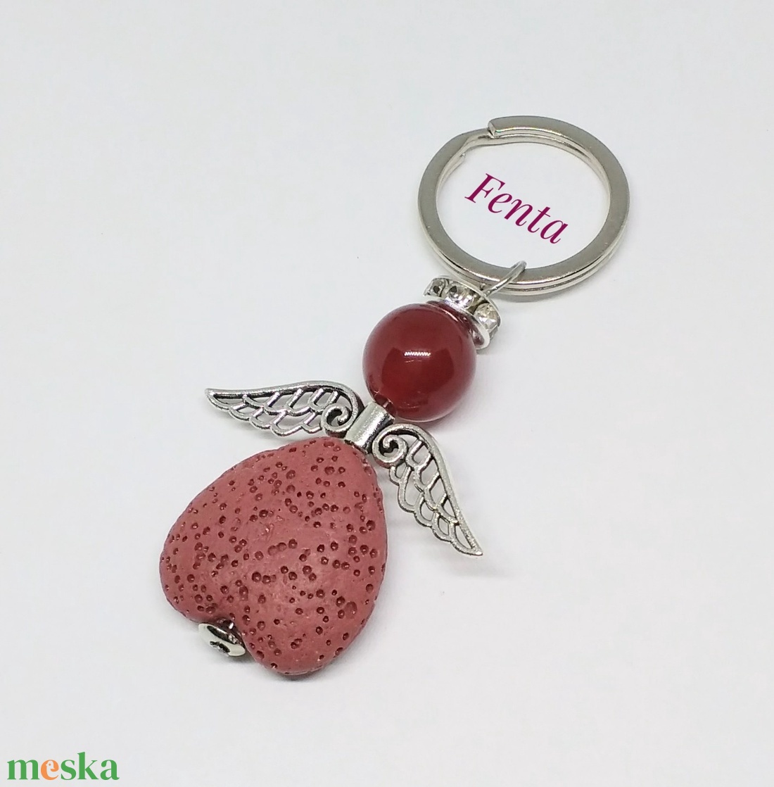 Ásváy angyalka - táska & tok - kulcstartó & táskadísz - táskadísz - Meska.hu