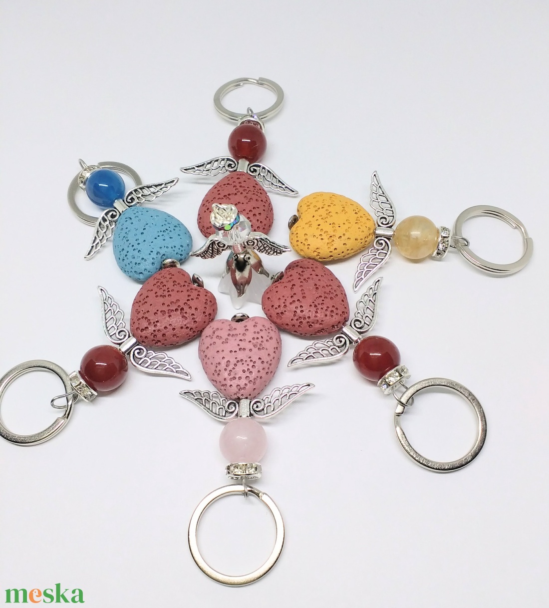 Ásváy angyalka - táska & tok - kulcstartó & táskadísz - táskadísz - Meska.hu