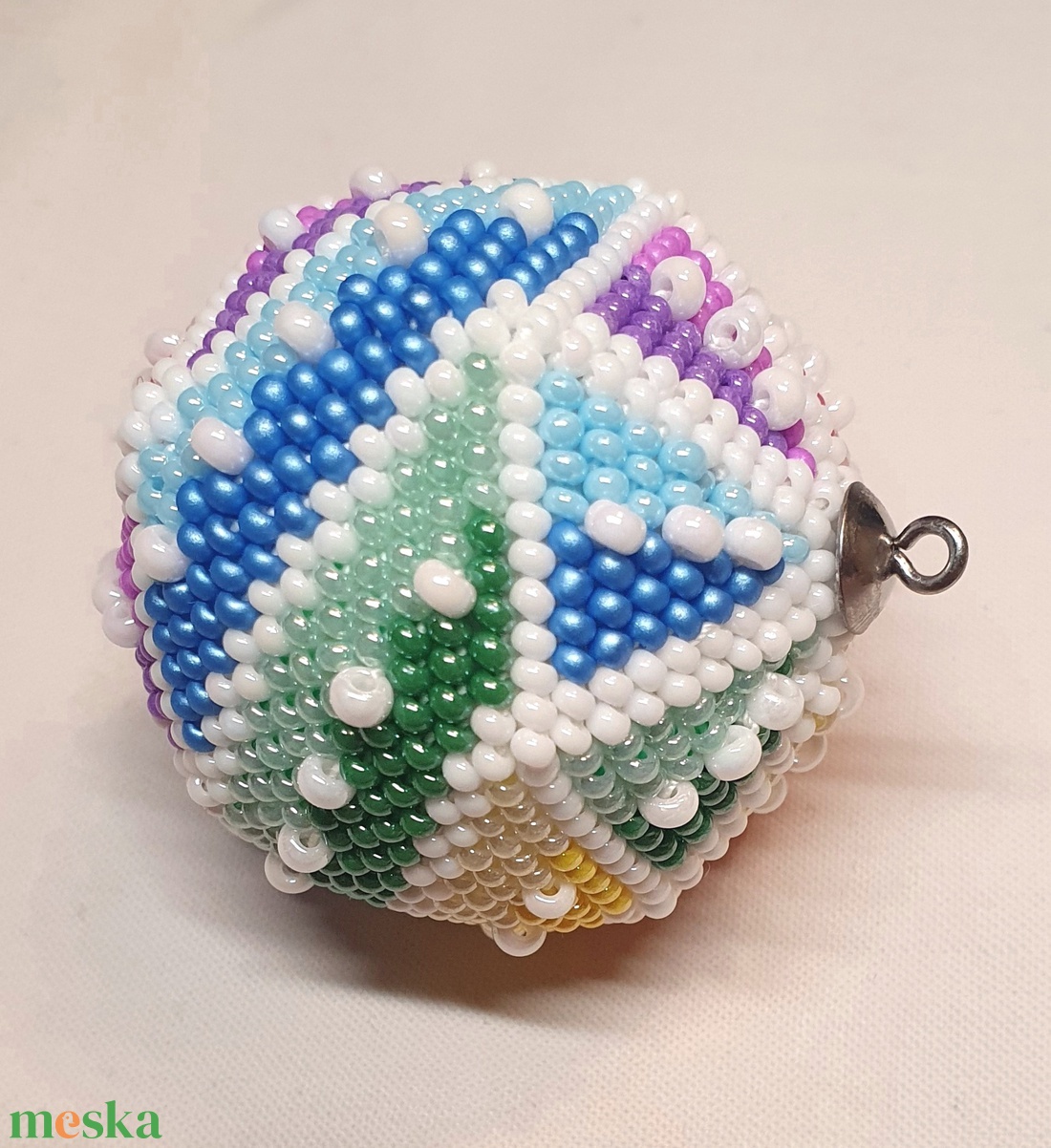 gömb karácsonyi dísz - karácsony - karácsonyi lakásdekoráció - karácsonyi manók, figurák - Meska.hu