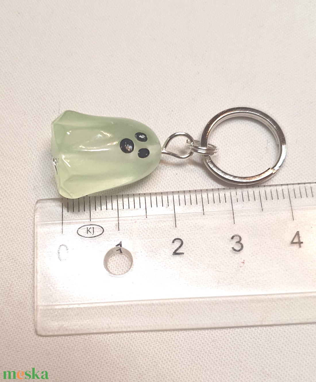 Szellem kulcstartó - táska & tok - kulcstartó & táskadísz - kulcstartó - Meska.hu