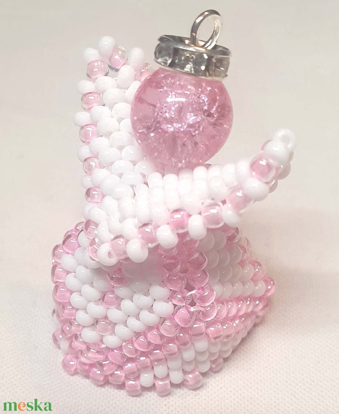 Angyalka - karácsony - karácsonyi lakásdekoráció - karácsonyfadíszek - Meska.hu