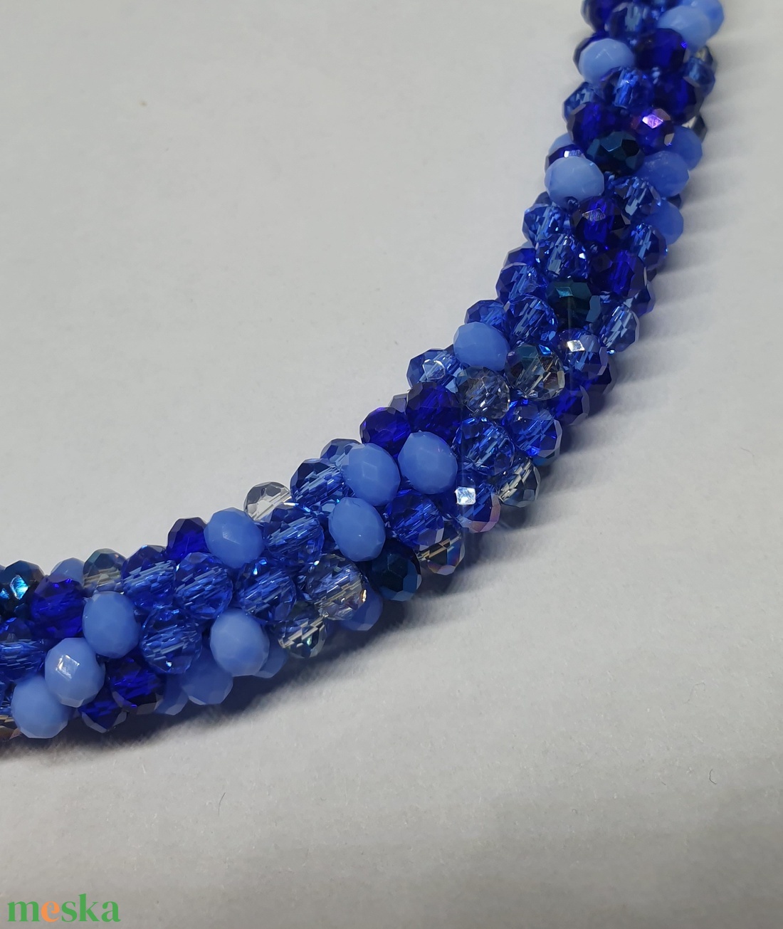 Kék álom - ékszer - nyaklánc - medál nélküli nyaklánc - Meska.hu