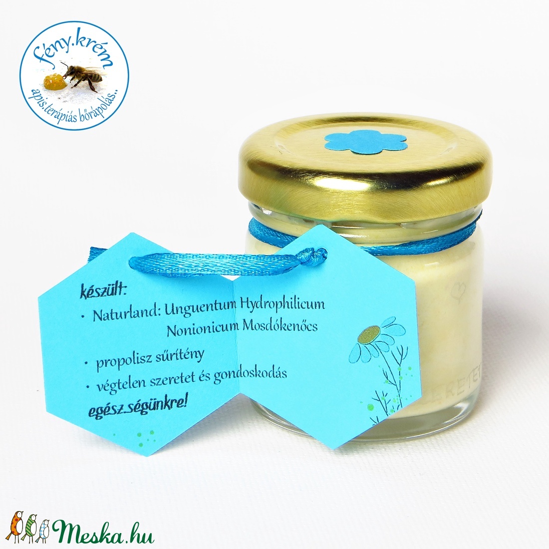 propoliszos hidrofil krém  termelői  apis.terápiás bőrápolás -  - Meska.hu