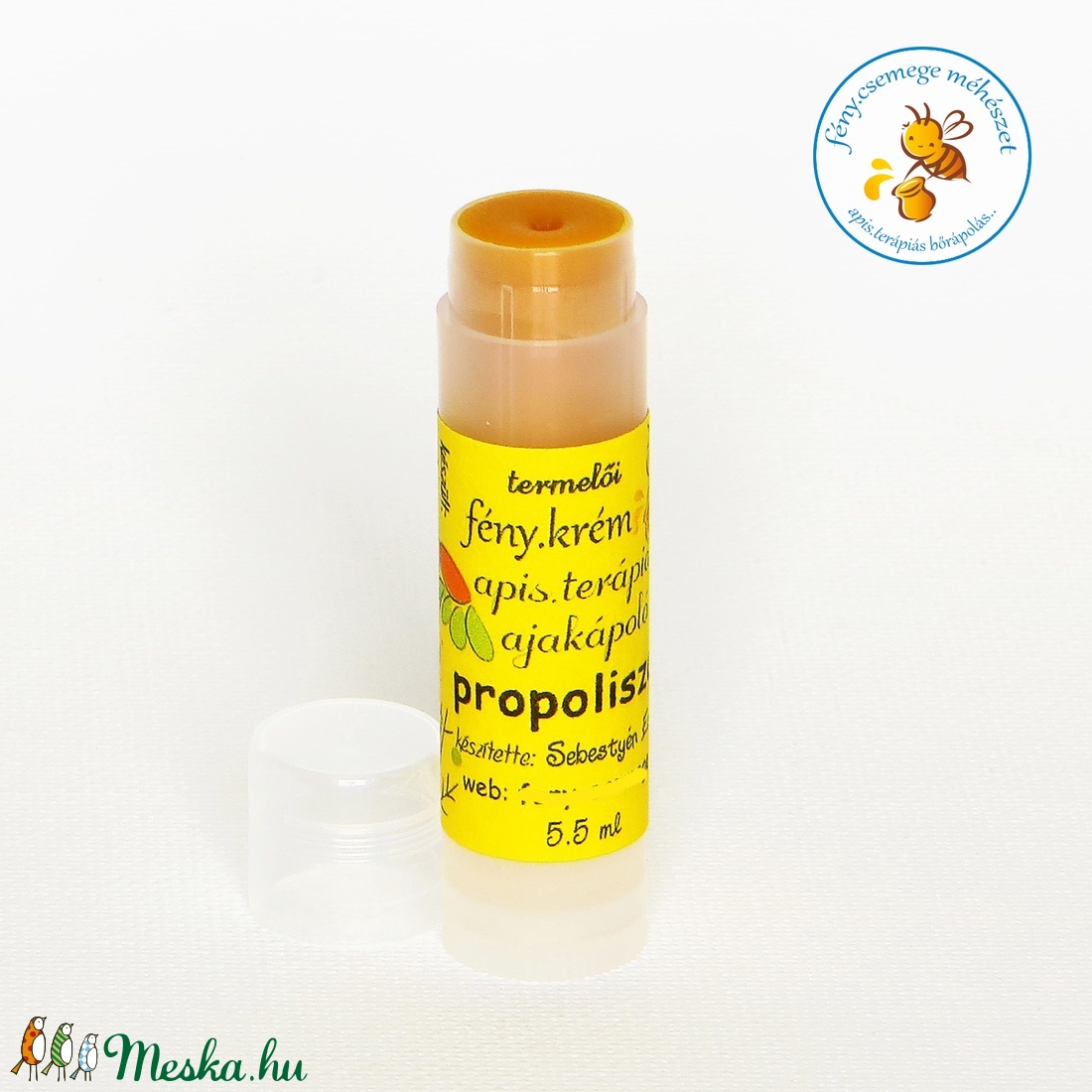propoliszos apis.terápiás ajakápoló  termelői -  - Meska.hu