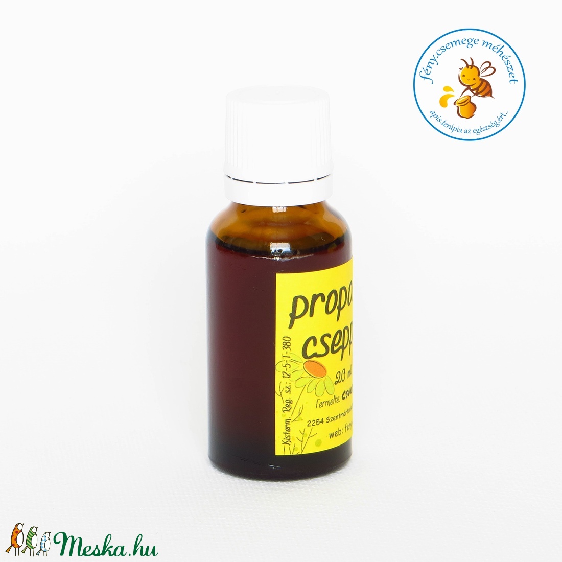 propolisz csepp (tinktúra) 20 ml  termelői -  - Meska.hu