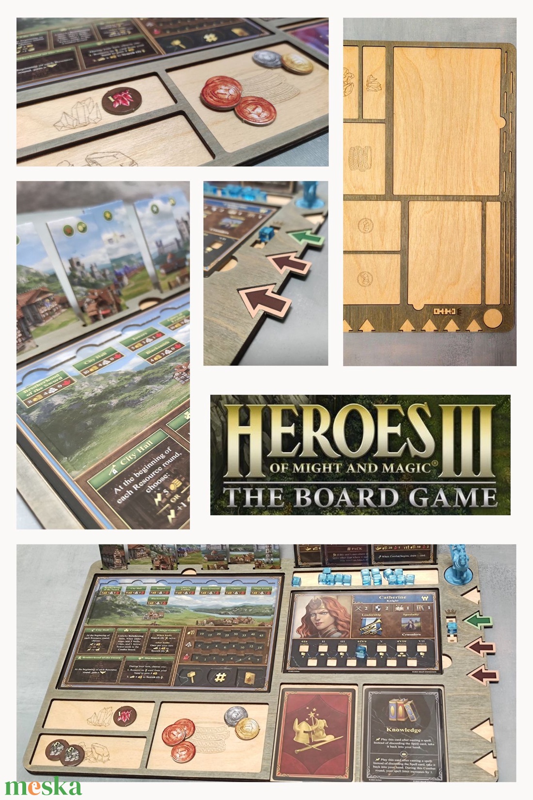 Heroes of Might and Magic III: The Board Game játéktábla - játék & sport - táblajáték és kártyajáték - társasjátékok - Meska.hu Heroes of Might and Magic III: The Board Game játéktábla - játék & sport - táblajáték és kártyajáték - társasjátékok - Meska.hu
