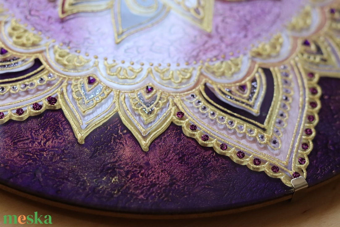 Lótusz mandala - otthon & életmód - dekoráció - spiritualitás - mandala - Meska.hu