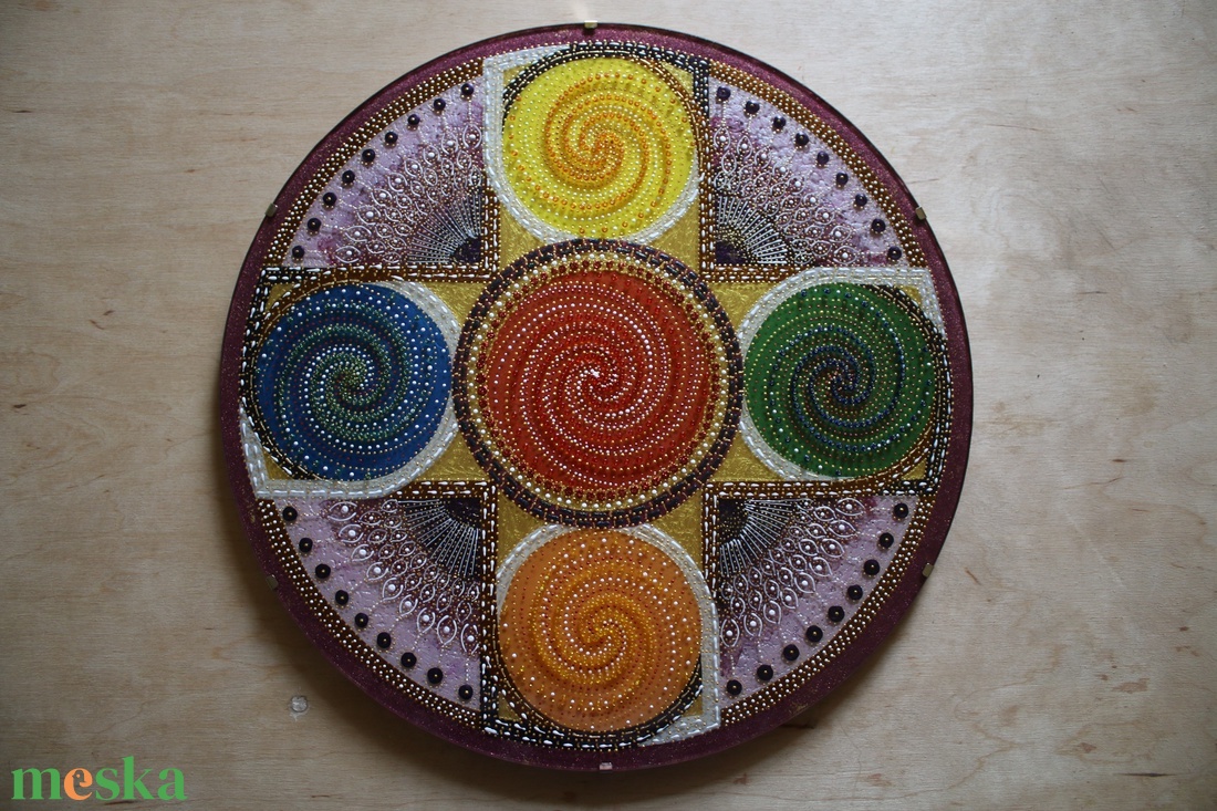 Örvény mandala - otthon & életmód - dekoráció - spiritualitás - mandala - Meska.hu Örvény mandala - otthon & életmód - dekoráció - spiritualitás - mandala - Meska.hu