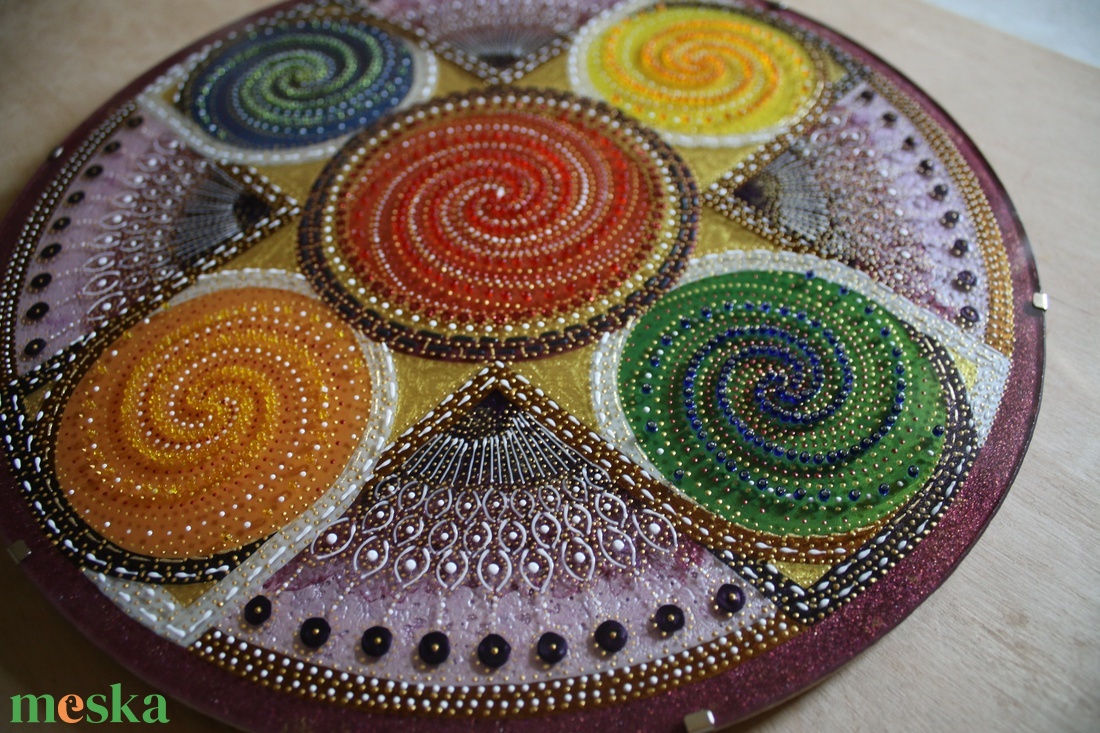 Örvény mandala - otthon & életmód - dekoráció - spiritualitás - mandala - Meska.hu Örvény mandala - otthon & életmód - dekoráció - spiritualitás - mandala - Meska.hu