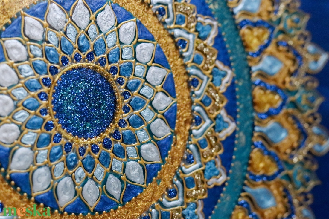 Isztambuli csipke mandala - otthon & életmód - dekoráció - spiritualitás - mandala - Meska.hu