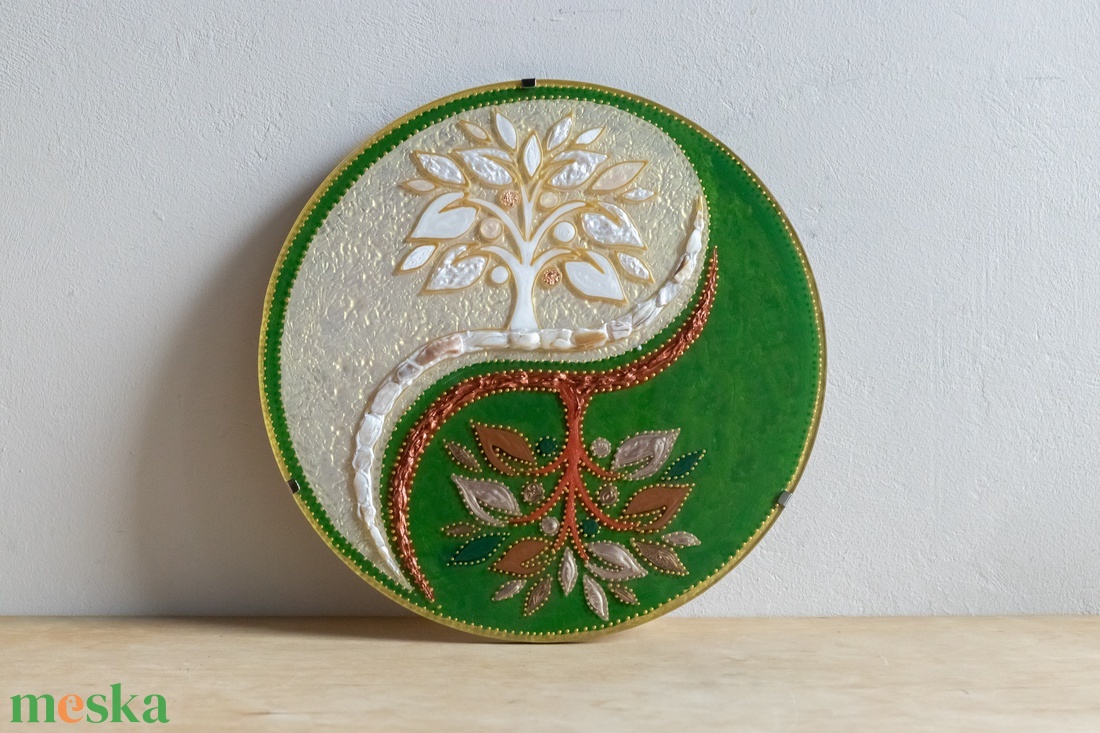 Életfa mandala - otthon & életmód - dekoráció - spiritualitás - mandala - Meska.hu