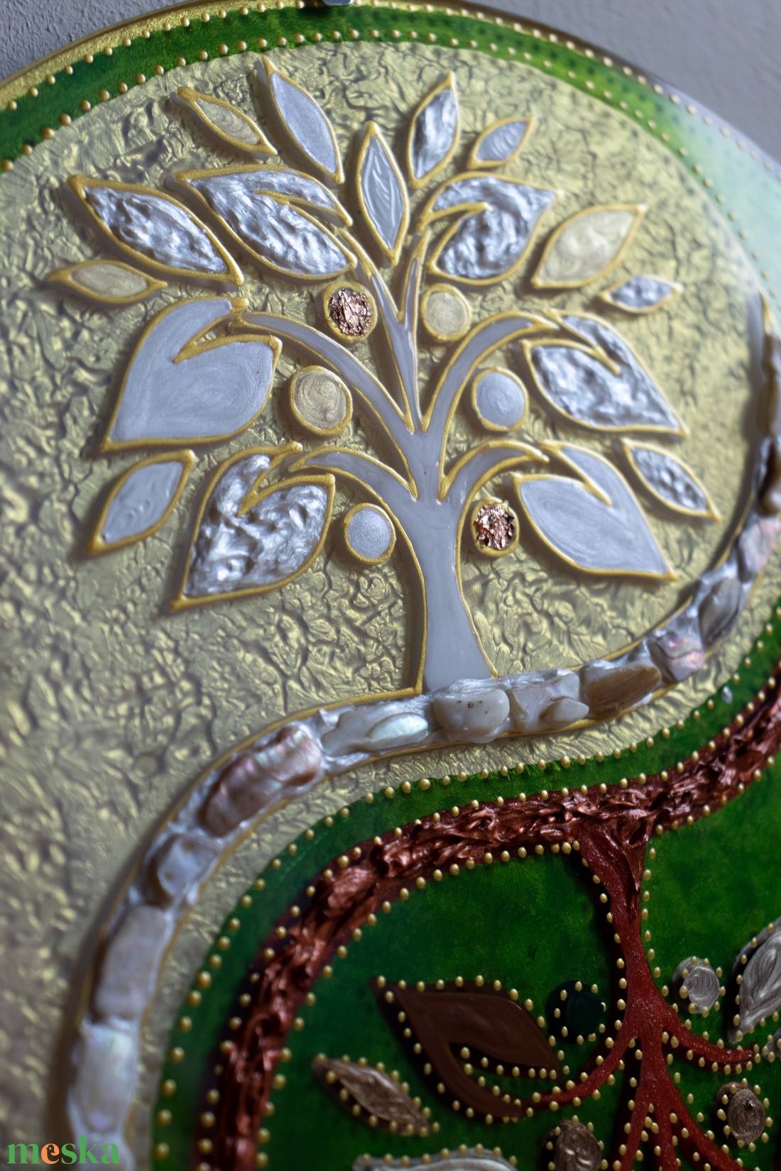 Életfa mandala - otthon & életmód - dekoráció - spiritualitás - mandala - Meska.hu