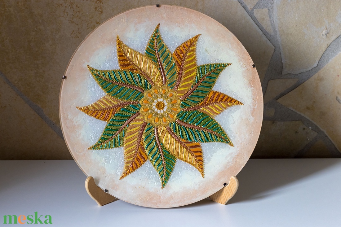 Őszi forgatag - otthon & életmód - dekoráció - spiritualitás - mandala - Meska.hu