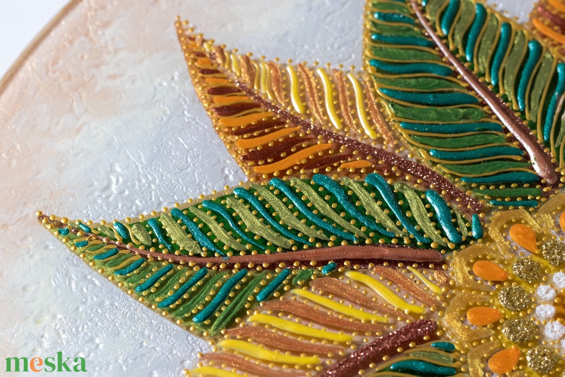 Őszi forgatag - otthon & életmód - dekoráció - spiritualitás - mandala - Meska.hu