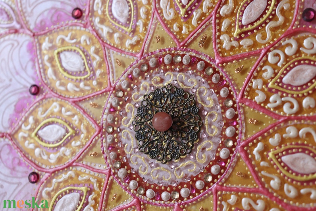 Szerelem mandala - otthon & életmód - dekoráció - spiritualitás - mandala - Meska.hu