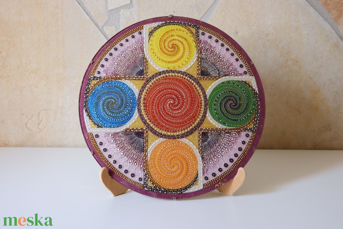 Örvény - otthon & életmód - dekoráció - spiritualitás - mandala - Meska.hu
