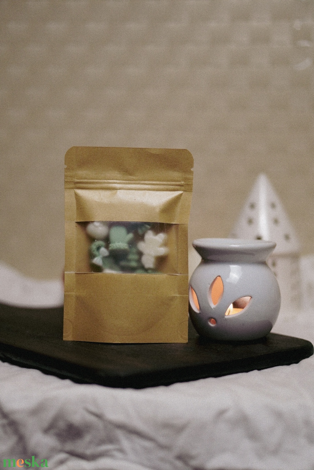 Kandalló varázsa illatviasz - karácsony - karácsonyi lakásdekoráció - karácsonyi illatgyertya, mécses - Meska.hu