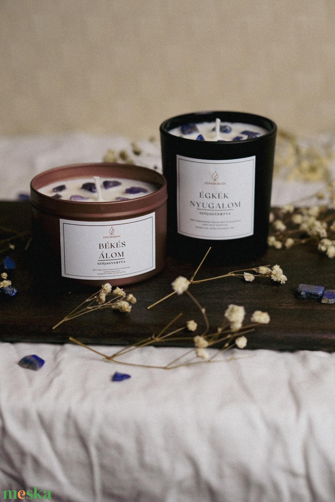 Ásvány gyertya csomag - otthon & életmód - gyertya, illat, aroma - gyertya - Meska.hu