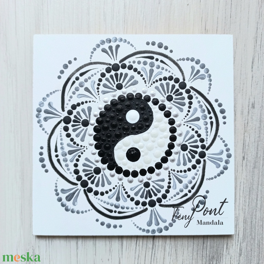 Hűtőmágnes - Jing- jang mandala - otthon & életmód - dekoráció - spiritualitás - mandala - Meska.hu Hűtőmágnes - Jing- jang mandala - otthon & életmód - dekoráció - spiritualitás - mandala - Meska.hu