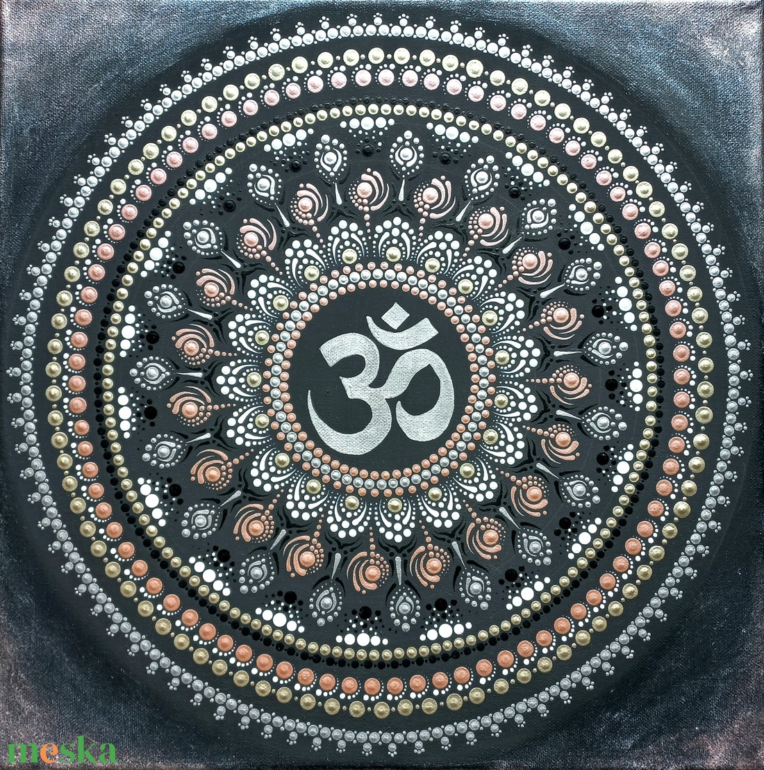 Pontozott mandala - Om - otthon & életmód - dekoráció - spiritualitás - mandala - Meska.hu Pontozott mandala - Om - otthon & életmód - dekoráció - spiritualitás - mandala - Meska.hu
